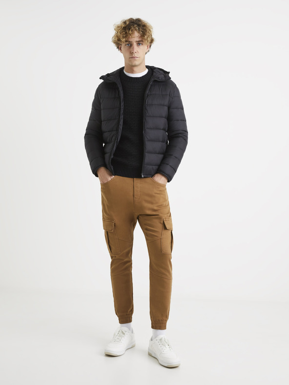 Celio Braune Herrenhose mit Taschen Celio Vokit