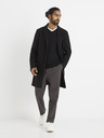 Celio Graue Herren-Cropped-Hose Celio