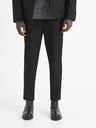 Celio Schwarze Herren-Cropped-Hose Celio