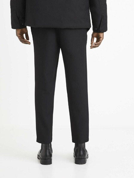 Celio Schwarze Herren-Cropped-Hose Celio