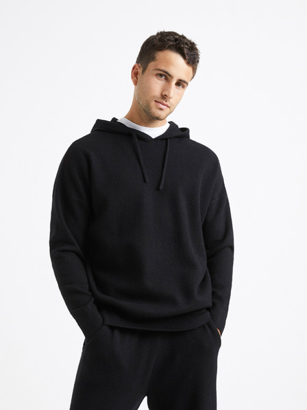 Celio Schwarzes Herren-Sweatshirt von Celio Vesweety