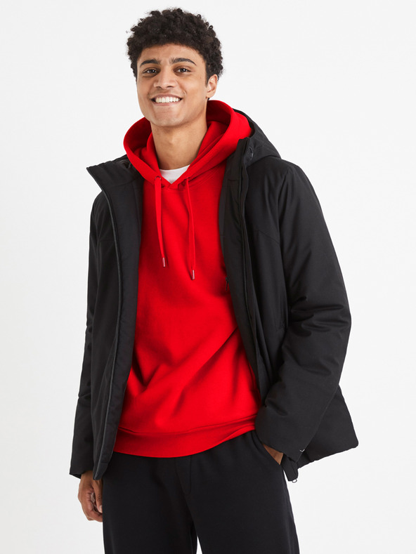 Celio Schwarze Herrenjacke Celio Vuhero
