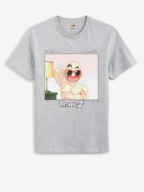 Celio Graues Herren Celio Dragon Ball Super T-Shirt