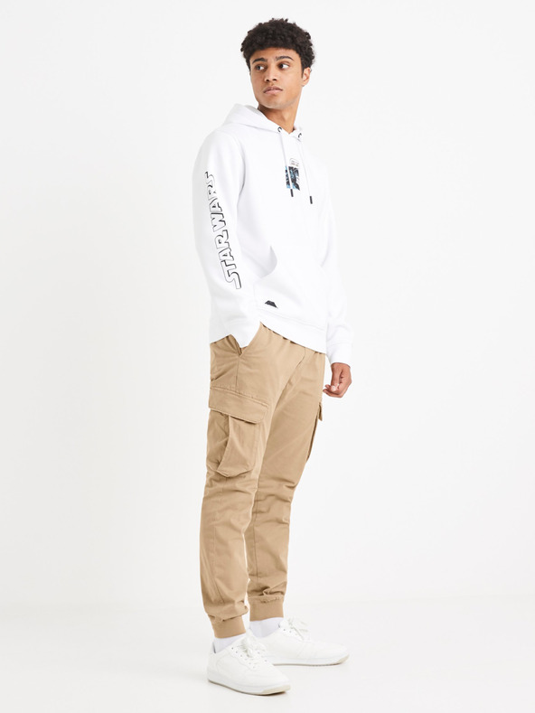 Celio Weißes Herren Celio Star Wars Sweatshirt