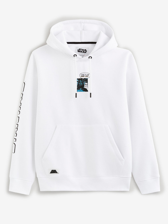 Celio Weißes Herren Celio Star Wars Sweatshirt