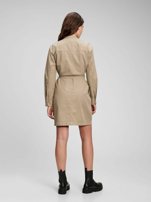 GAP Hemd Minikleid mit Taschen Utility GAP