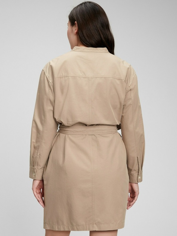 GAP Hemd Minikleid mit Taschen Utility GAP