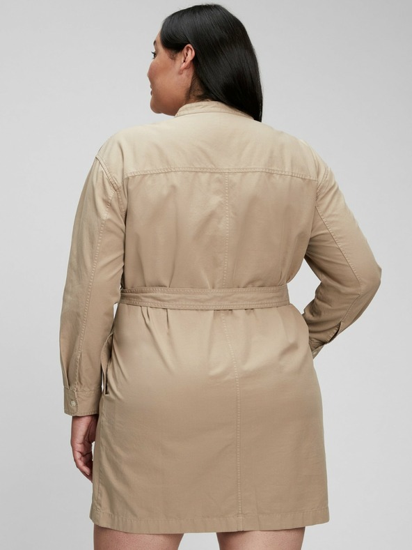 GAP Hemd Minikleid mit Taschen Utility GAP