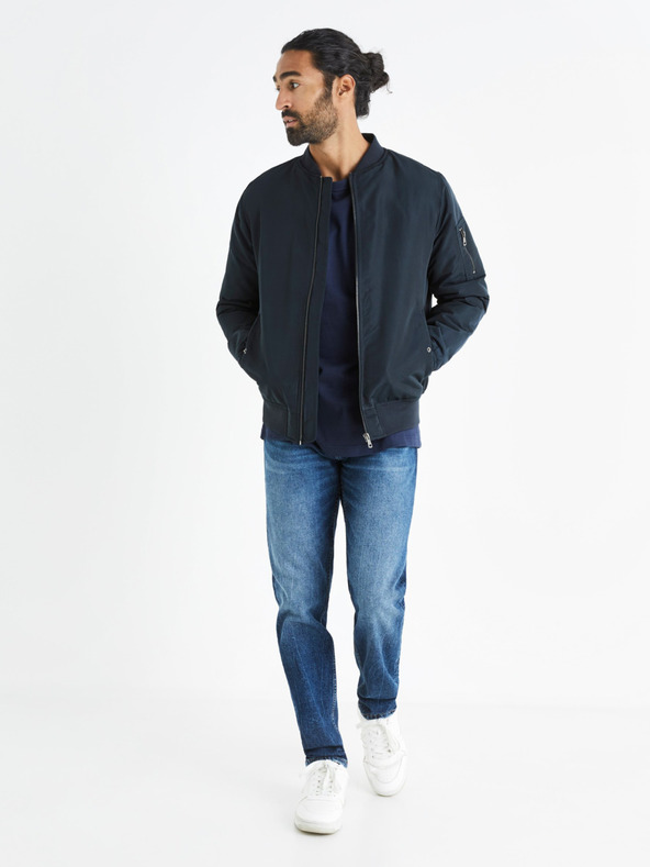 Celio Dunkelblaue Herrenjacke Celio Bujames