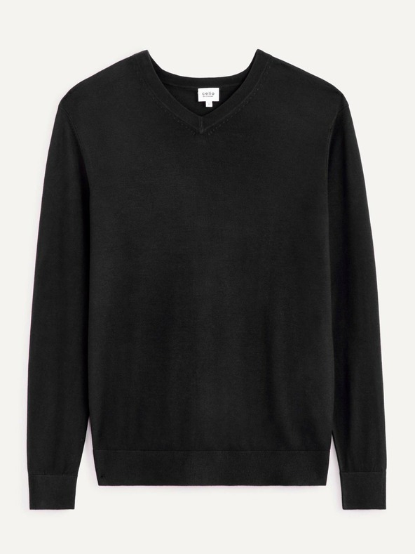 Celio Schwarzer Herrenpullover Celio Befisrtv