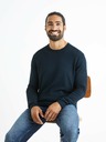 Celio Dunkelblauer Herrenpullover Celio Befirst
