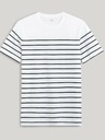 Celio Schwarz-weiß gestreiftes Herren-T-Shirt Celio Bebaser