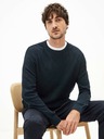 Celio Dunkelblauer Herrenpullover Celio Teverti