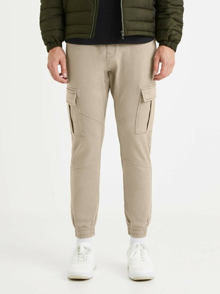 Celio Beige Herrenhose Celio Vokit