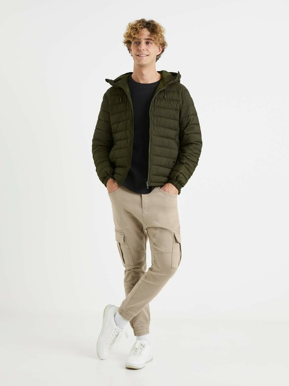 Celio Beige Herrenhose Celio Vokit