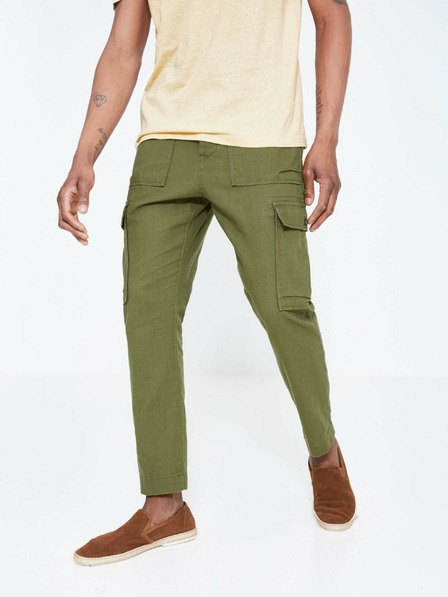 Celio Khaki Herren Celio Loking Hosen
