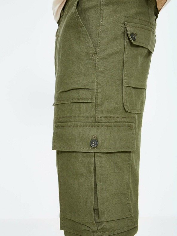Celio Khaki Herren Celio Loking Hosen