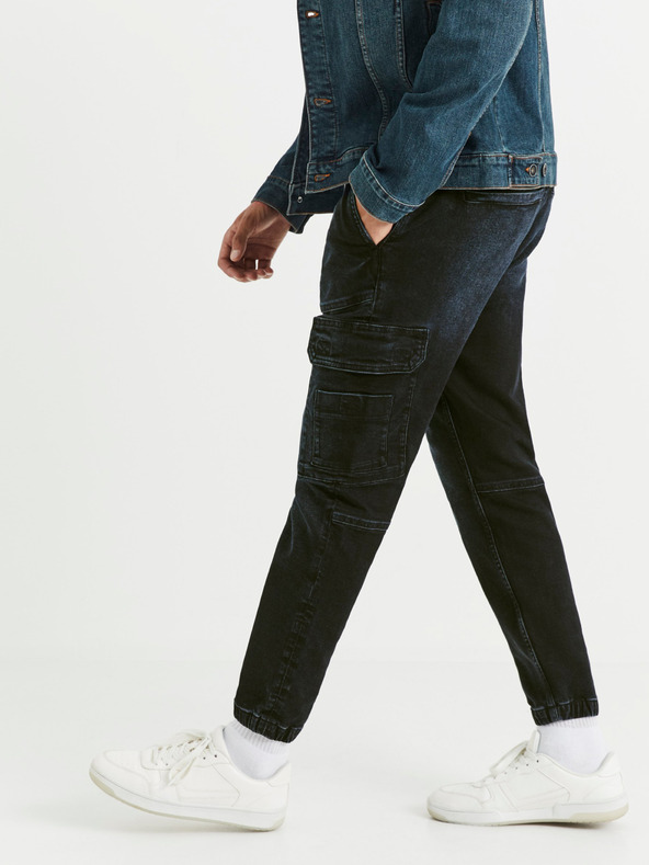 Celio Dunkelblaue Herren Celio Vojog Denim Hose