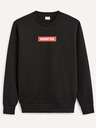 Celio Schwarzer Herren-Kapuzenpullover Celio Vegrisou