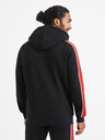 Celio Schwarzer Herren-Kapuzenpullover Celio Vebandit