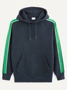 Celio Dunkelblauer Herren-Kapuzenpullover Celio Vebandit
