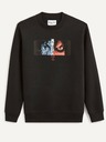 Celio Schwarzer Celio Attack on Titan Herren-Kapuzenpullover