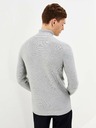 Celio Hellgrauer Herren-Rollkragenpullover Celio Pewave