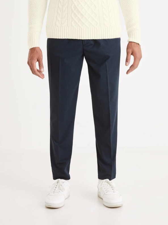 Celio Dunkelblaue Herrenhose Celio 24H Avocal