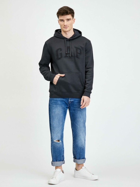 GAP Herren Sweatshirt Fleece mit Kapuze GAP