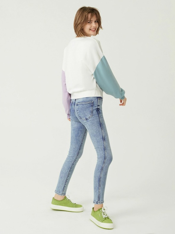 GAP Slim High Rise Vintage Washwell Jeans GAP