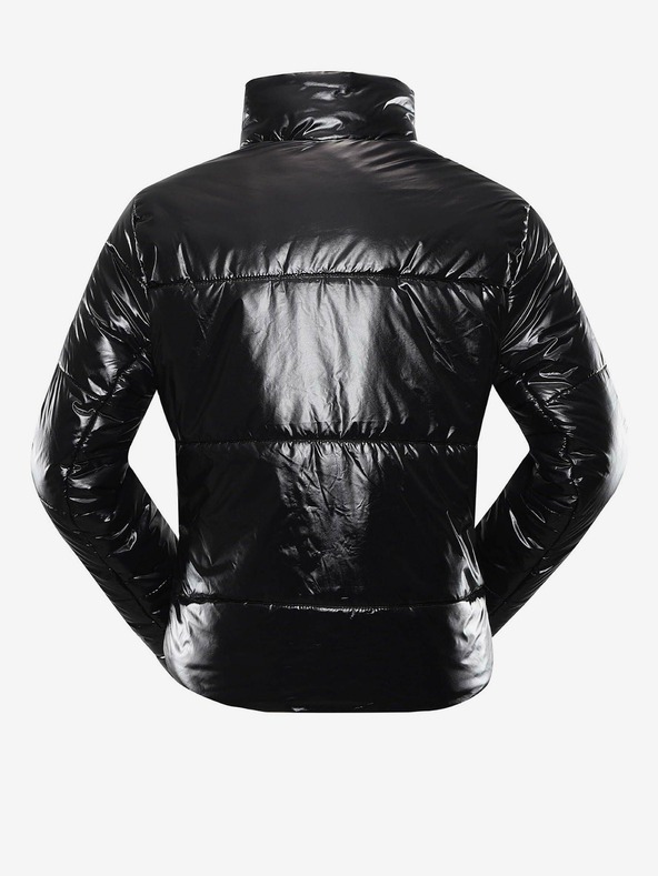 NAX Schwarze wasserabweisende Damen-Steppjacke NAX Collina