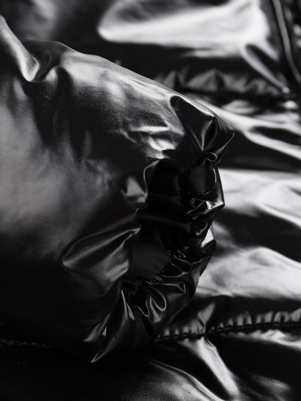 NAX Schwarze wasserabweisende Damen-Steppjacke NAX Collina