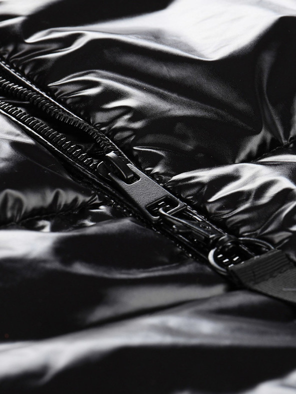 NAX Schwarze wasserabweisende Damen-Steppjacke NAX Collina