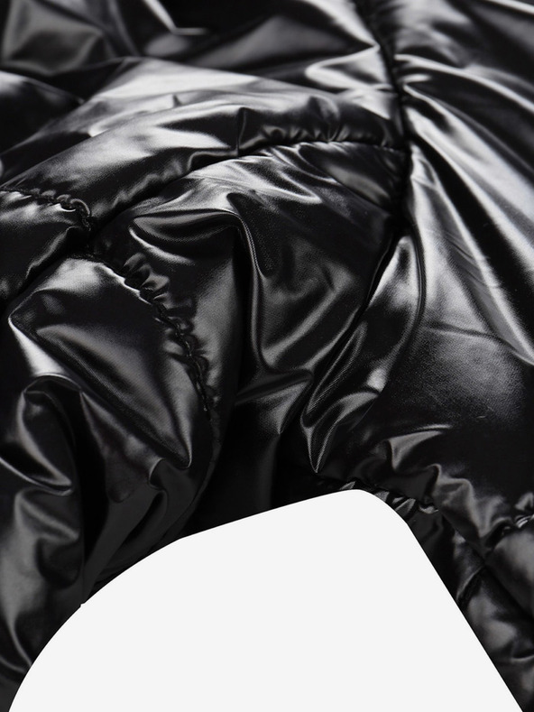 NAX Schwarze wasserabweisende Damen-Steppjacke NAX Collina