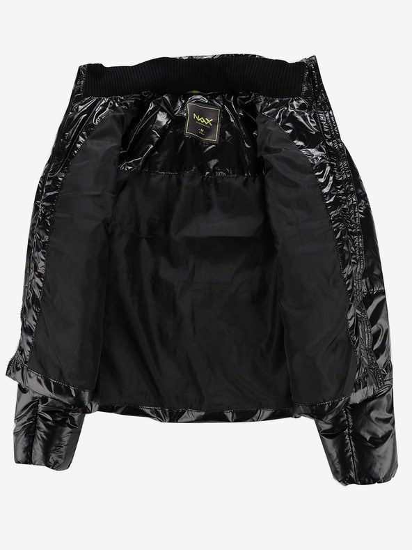 NAX Schwarze wasserabweisende Damen-Steppjacke NAX Collina