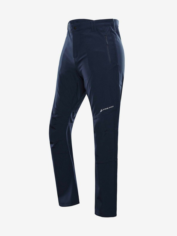 ALPINE PRO Dunkelblaue Herren-Softshell-Hose ALPINE PRO CARB 3 INS.