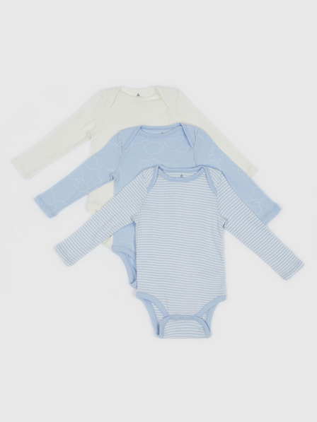 GAP Baby-Body mit langen Ärmeln, 3 Stück GAP