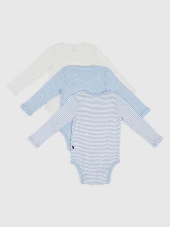 GAP Baby-Body mit langen Ärmeln, 3 Stück GAP