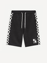 Celio Schwarze Herren Celio Rick and Morty Sweatpants