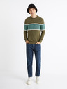 Celio Blaue Herren-Straight-Fit-Jeans Celio C85 Corelax2