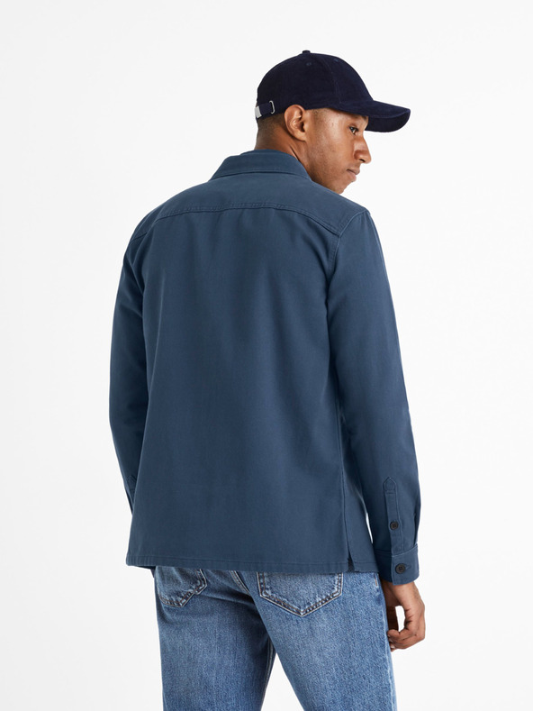 Celio Blaues Herren Hemd Celio Camone