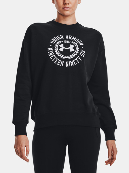 Under Armour Damen Sweatshirt Under Armour Rival Fleece Crest Grp Crew
