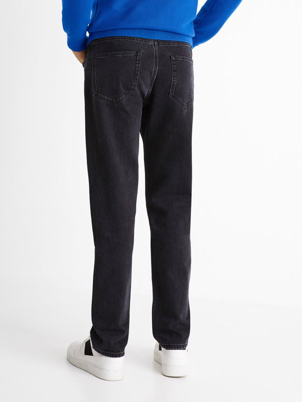 Celio Schwarze Loose Fit Jeans Celio C75 Coback4