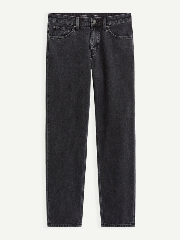 Celio Schwarze Loose Fit Jeans Celio C75 Coback4