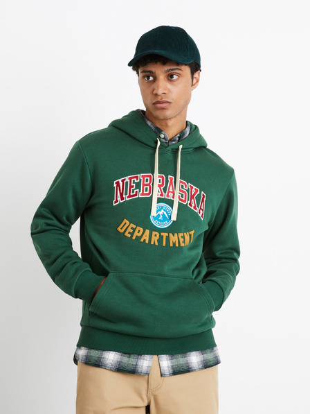 Celio Grünes Herren-Sweatshirt von Celio Nebraska Department
