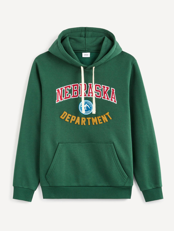Celio Grünes Herren-Sweatshirt von Celio Nebraska Department