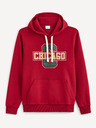 Celio Rotes Celio Chicago Herren-Sweatshirt