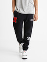 Celio Schwarze Herren Jogginghose Celio Harward University