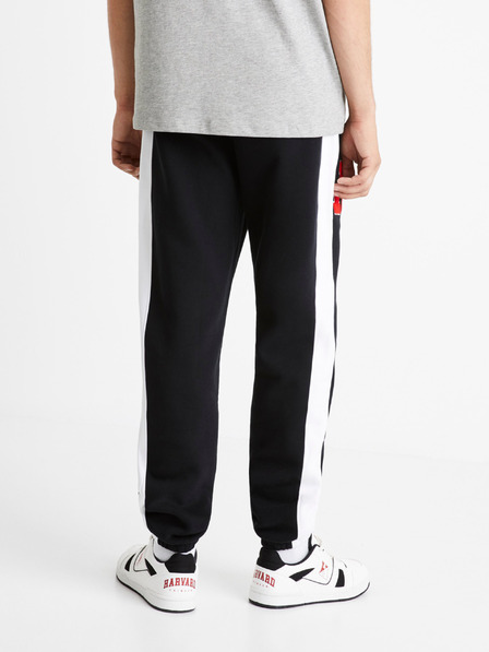 Celio Schwarze Herren Jogginghose Celio Harward University