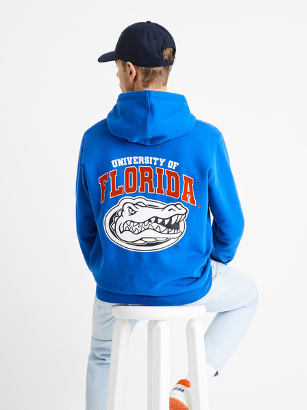 Celio Blaues Herren-Sweatshirt Celio Universität von Florida